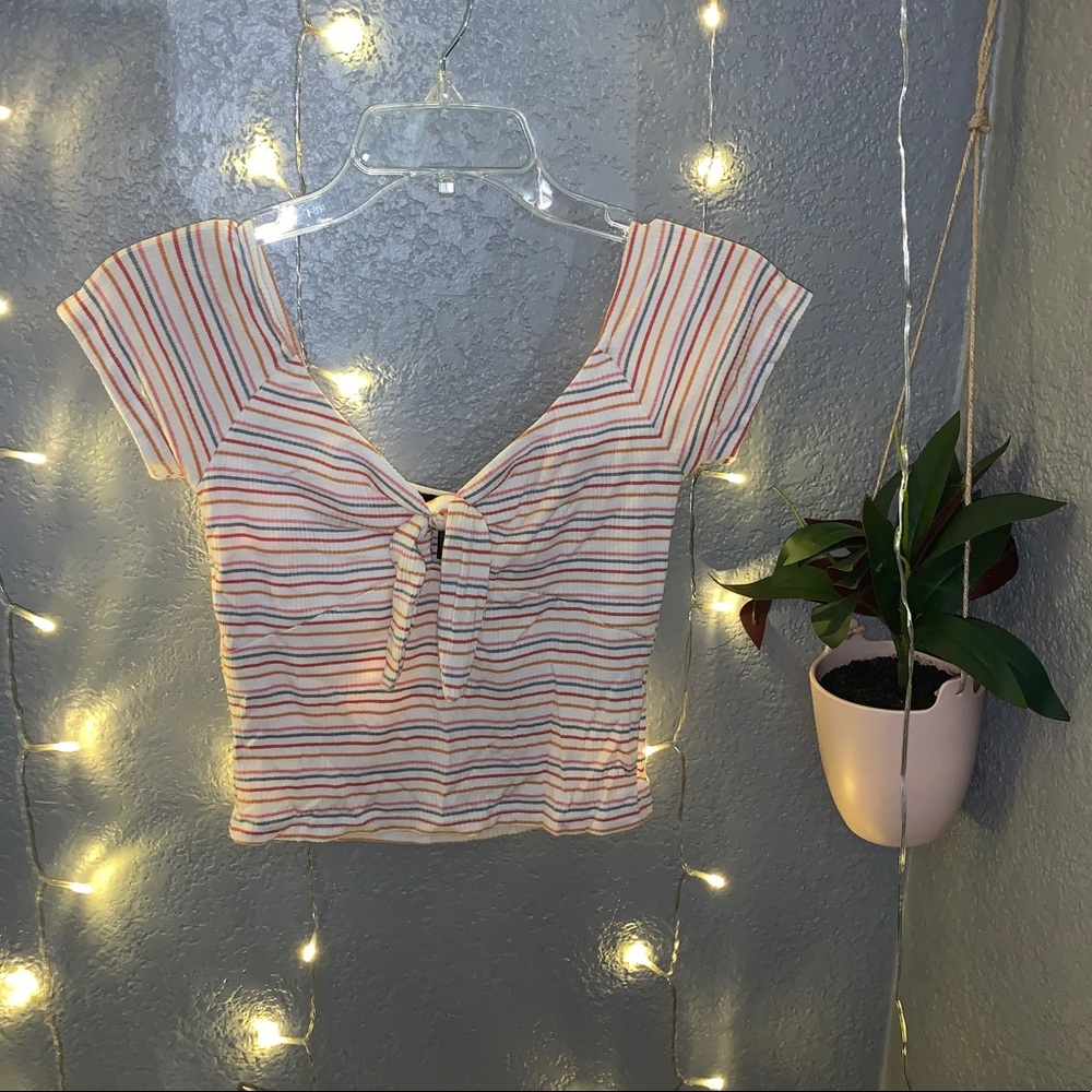 striped tank top